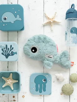 Clearance Done by Deer Boîtes à goûter pour enfants Sea Friends, 3 élém. Tons bleus
