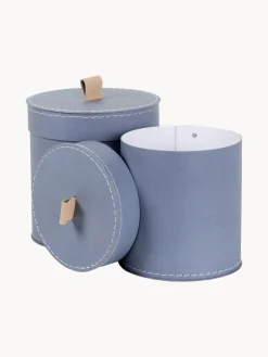 Hot Bigso Box of Sweden Boîtes de rangement Leonore, 2 élém. Gris-bleu