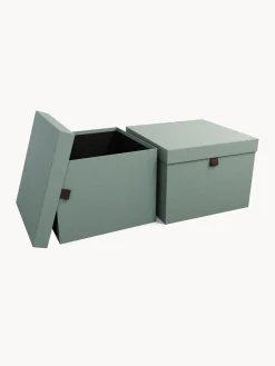 Outlet Bigso Box of Sweden Boîtes de rangement Tristan, 2 élém. Vert sauge