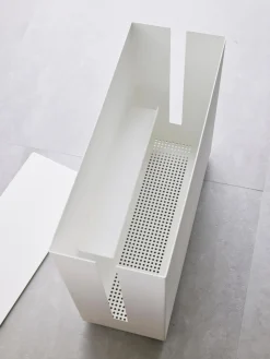 Outlet Yamazaki Boîtier range-câble Tower Blanc