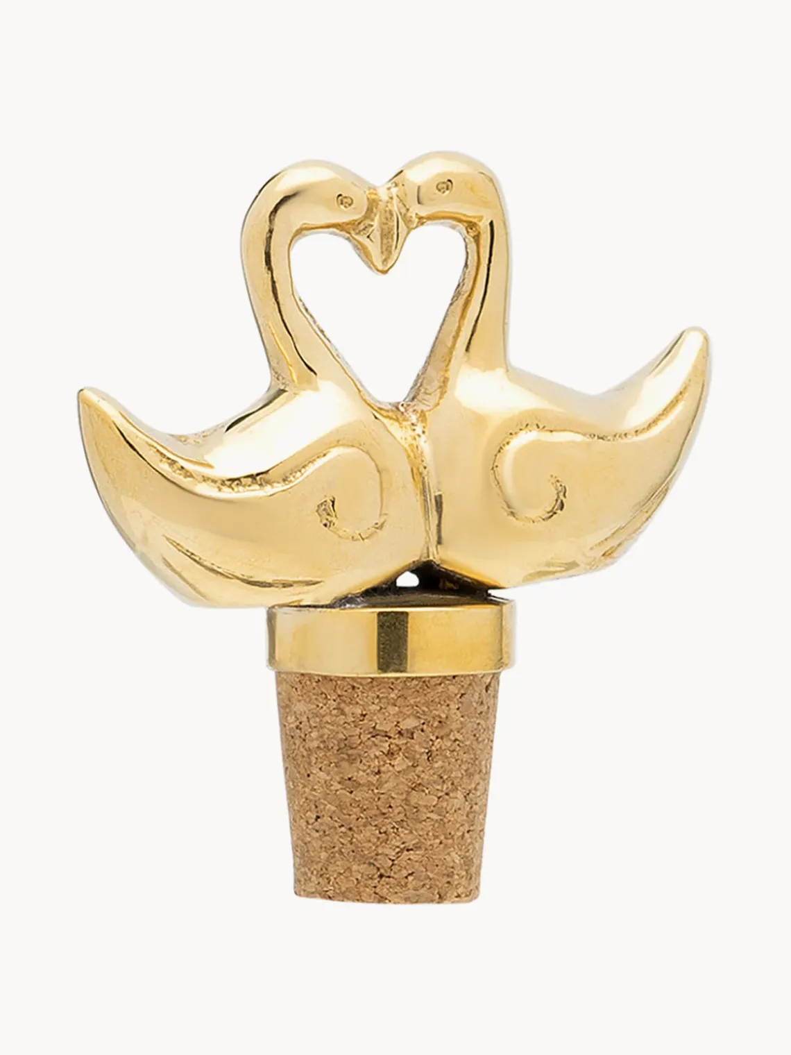 Sale Anna + Nina Bouchon de bouteille en laiton Lovey Dovey