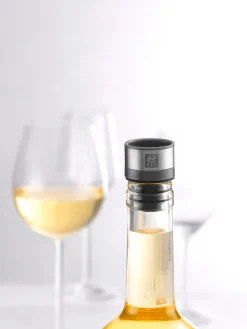 Best ZWILLING Bouchons de vin sous vide en acier inoxydable Fresh & Save, 3 pièces