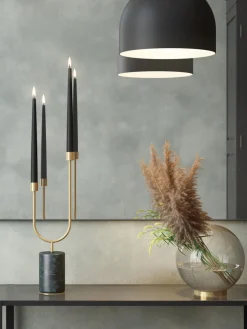 Clearance AYTM Bougeoir avec socle en marbre Grasil