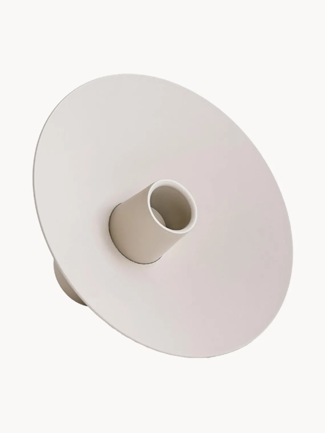 Clearance Cooee Design Bougeoir avec surface mate Uma Blanc cassé