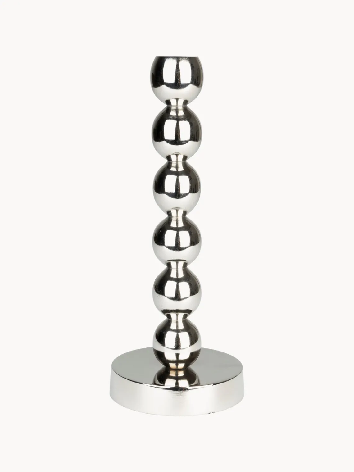 Outlet Zuiver Bougeoir en métal Bubble Nickel