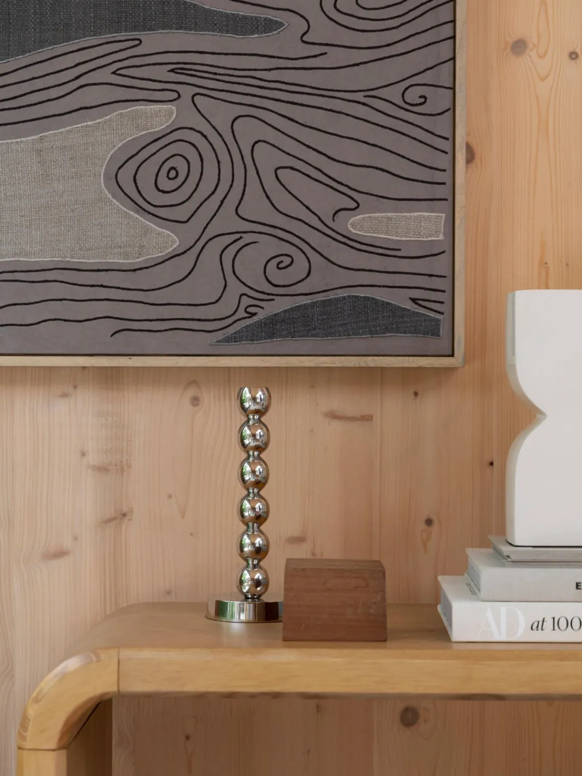 Outlet Zuiver Bougeoir en métal Bubble Nickel