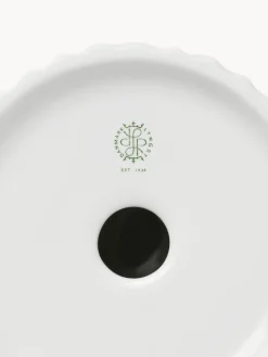 Outlet Lyngby Porcelaen Bougeoir en porcelaine avec surface striée Tura