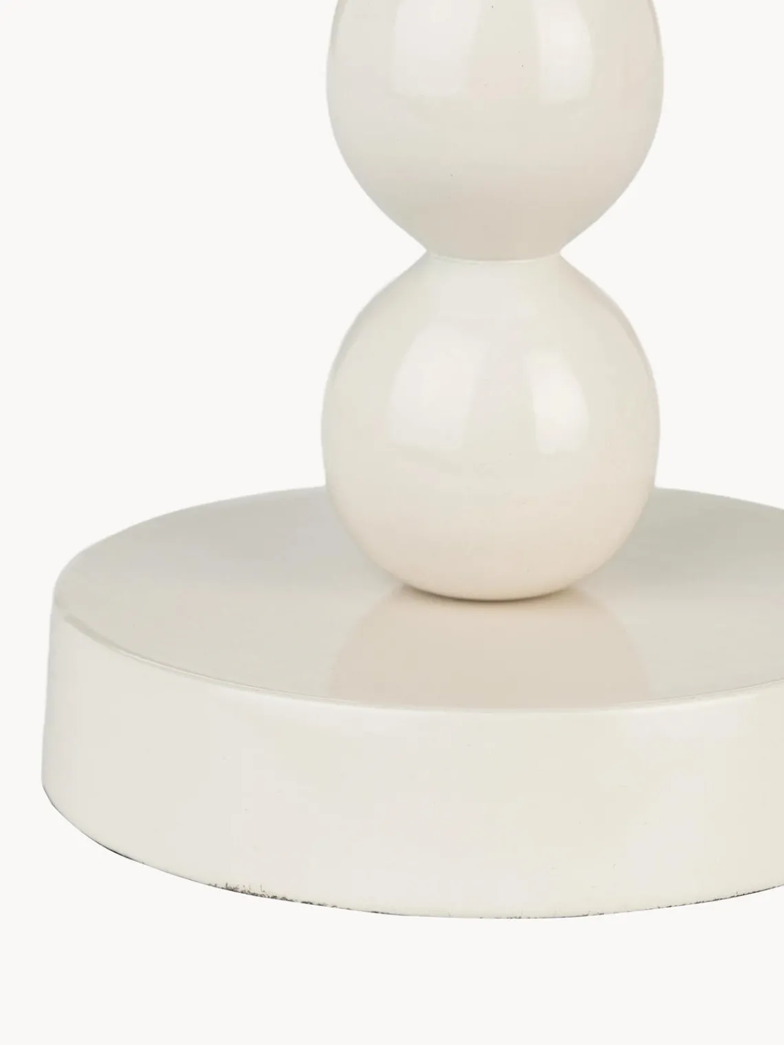 Best Zuiver Bougeoir en porcelaine Bubble Blanc cassé