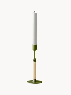 Outlet Audo Copenhagen Bougeoir réglable en hauteur Duca Vert olive, beige clair