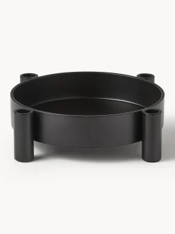 Outlet Broste Copenhagen Bougeoir Silke Noir, mat