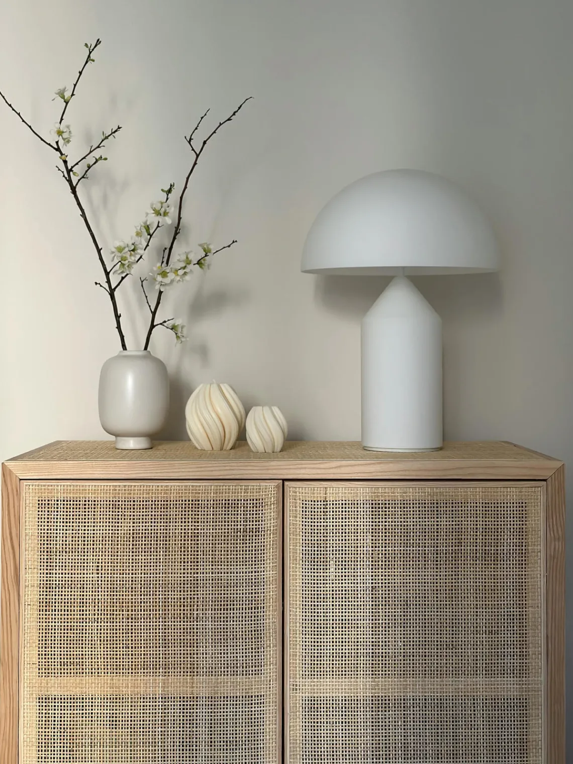 Clearance Noma Studio Bougie artisanale design Florence, haut. 9 cm