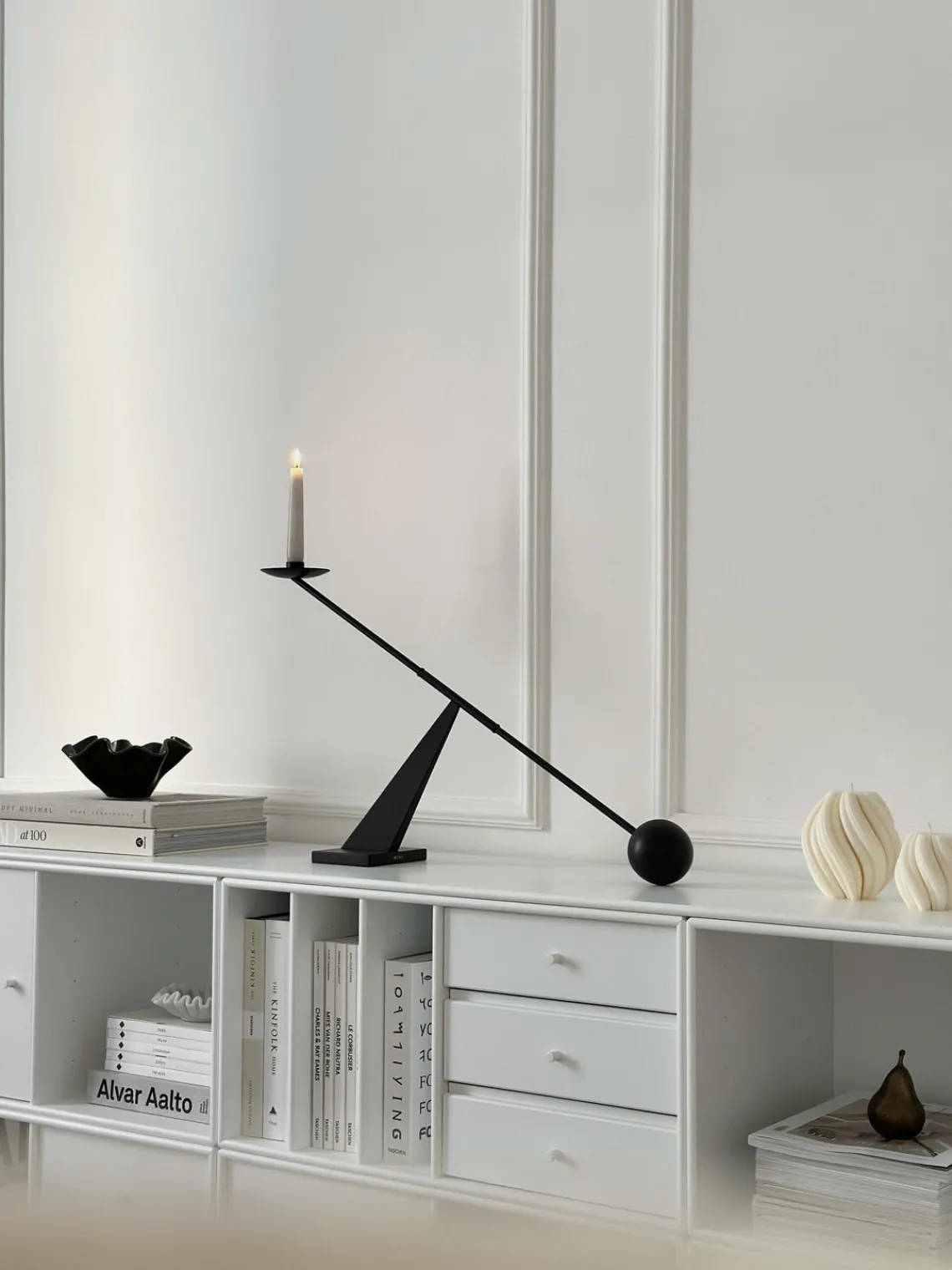 Best Noma Studio Bougie artisanale design Florence, haut. 11 cm