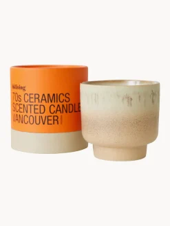 Discount HKLIVING Bougie parfumée artisanale à deux mèches 70's Menthe poivrée & muguet