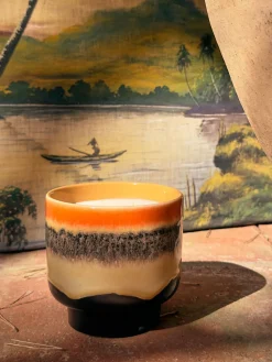 New HKLIVING Bougie parfumée artisanale à deux mèches 70's Agrumes & menthe