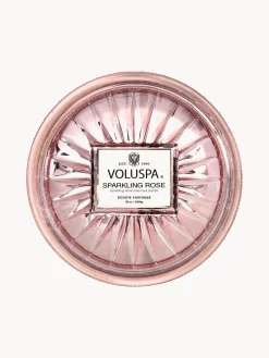 Fashion Voluspa Bougie parfumée artisanale à trois mèches Bougie Parfumee Champagne & pétales de rose