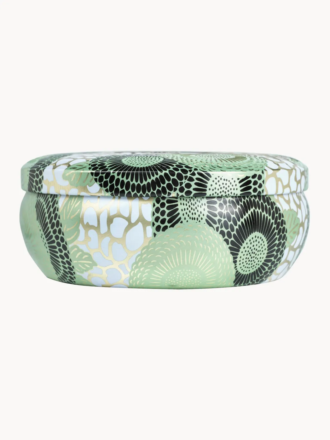 Outlet Voluspa Bougie parfumée artisanale à trois mèches Japonica Collection (cyprès, baies de genièvre, feuilles de menthe & bois) Cyprès blanc, baies de genièvre, feuilles de menthe & bois