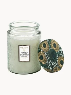 Hot Voluspa Bougie parfumée artisanale Japonica Collection (bois de cade, verveine & lavande) Bois de cade français, verveine & lavande bulgare