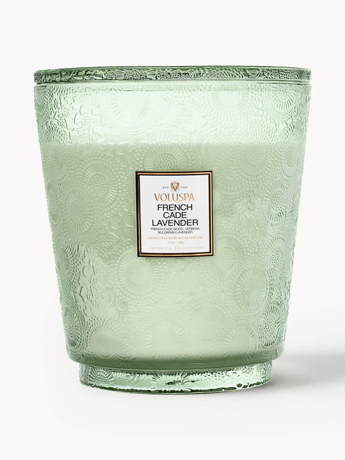Online Voluspa Bougie parfumée artisanale à cinq mèches Japonica Collection (bois de cade, verveine & lavande) Bois de cade français, verveine & lavande bulgare