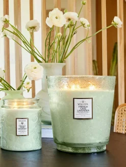 Online Voluspa Bougie parfumée artisanale à cinq mèches Japonica Collection (bois de cade, verveine & lavande) Bois de cade français, verveine & lavande bulgare