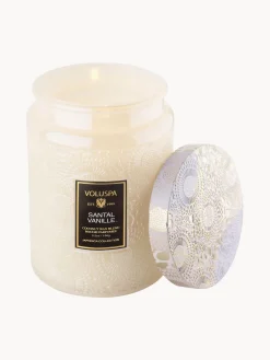 Clearance Voluspa Bougie parfumée artisanale Japonica Collection (santal, vanille Bourbon & oud) Santal, vanille française Bourbon & Oud