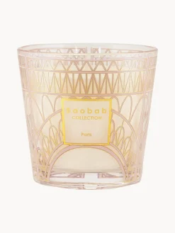 Discount Baobab Bougie parfumée soufflée bouche My First Paris (glycine, mimosa & tilleul) Glycines, mimosas & tilleuls