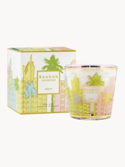 Discount Baobab Bougie parfumée soufflée bouche My First Miami (fleur de sel, pin maritime & cyprès) Salicorne, pin maritime & cyprès
