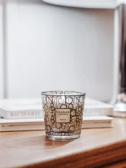 Outlet Baobab Bougie parfumée soufflée bouche My First Platinum (ambre, noix de muscade & vétiver) Ambre, noix de muscade et vétiver