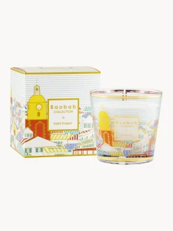 Clearance Baobab Bougie parfumée soufflée bouche My First À Saint-Tropez Thym, basilic & menthe