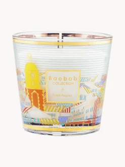 Clearance Baobab Bougie parfumée soufflée bouche My First À Saint-Tropez Thym, basilic & menthe