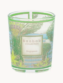 New Baobab Bougies parfumées soufflées bouche My First , 3 élém. Singapour, Athènes & Paris