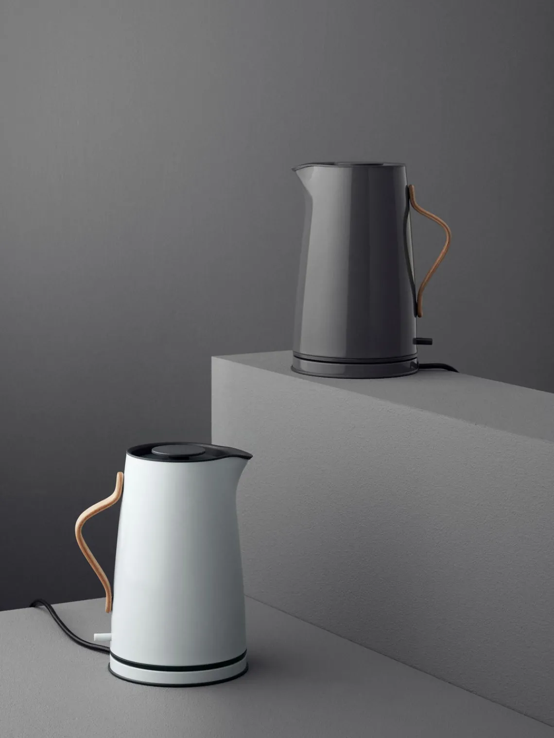 New stelton Bouilloire Emma, 1,2 L Blanc, haute brillance