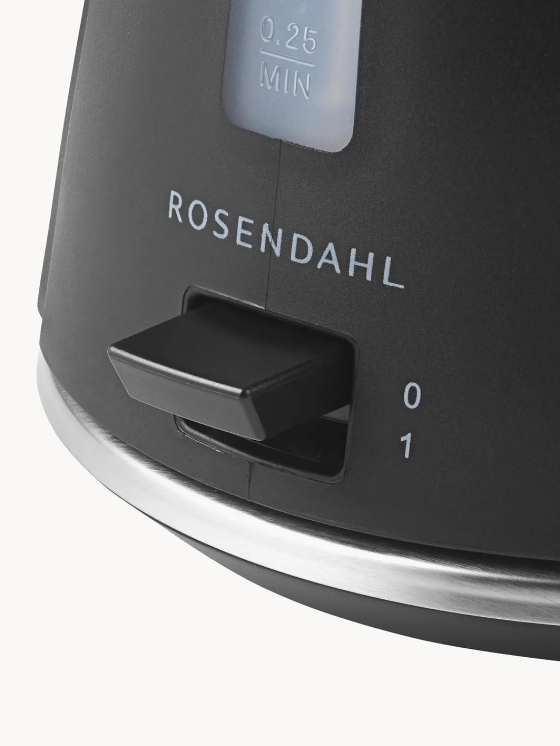 Clearance ROSENDAHL Bouilloire Grand Cru, 1,4 L Noir, argenté