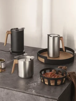 Discount Eva Solo Bouilloire Nordic Kitchen, 1,5 L Noir, bois de chêne