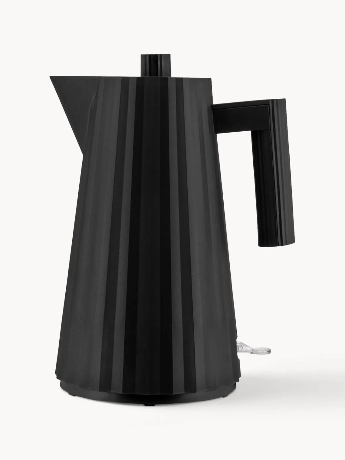 Discount ALESSI Bouilloire Plissé, 1,7 L Noir