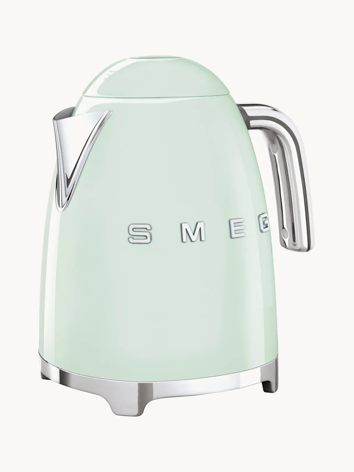 Fashion Smeg Bouilloire 50's Style, 1,7 L Vert menthe, haute brillance