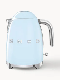 Fashion Smeg Bouilloire 50's Style, 1,7 L Bleu ciel, haute brillance