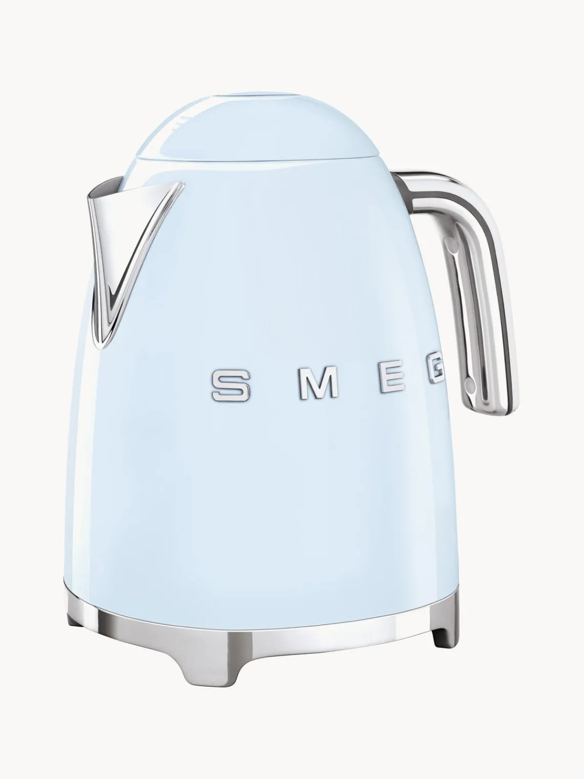 Fashion Smeg Bouilloire 50's Style, 1,7 L Bleu ciel, haute brillance