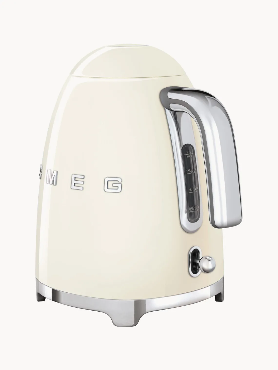 Online Smeg Bouilloire 50's Style, 1,7 L Blanc crème, haute brillance