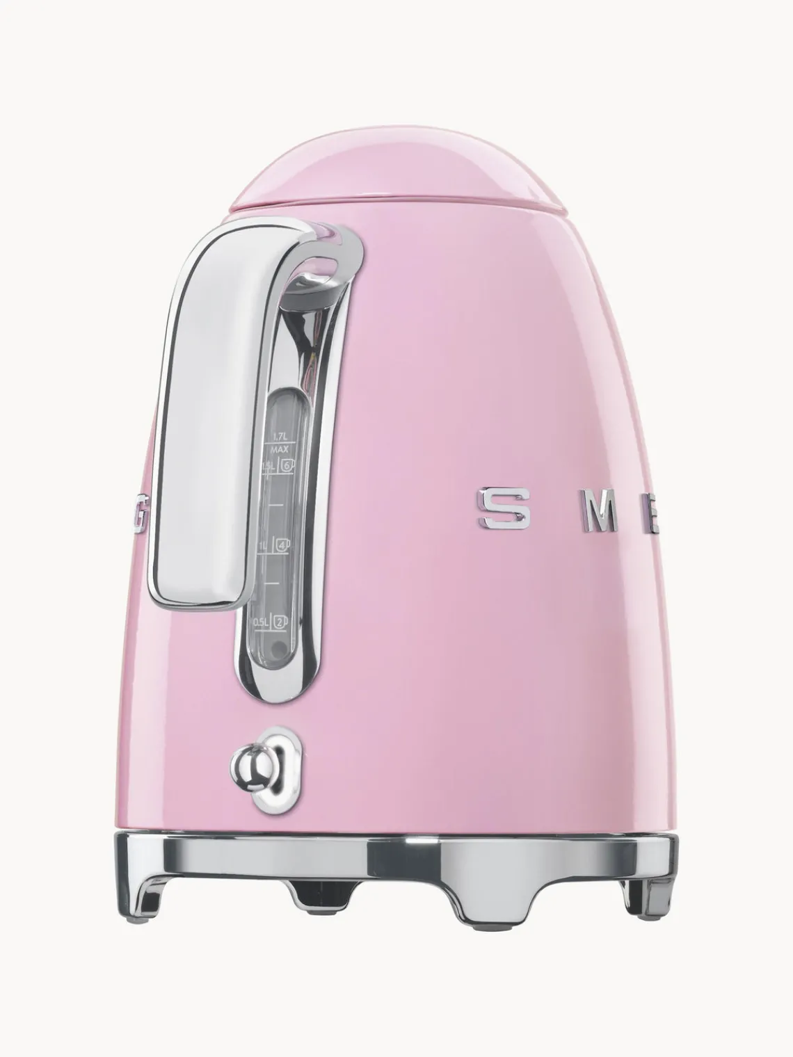 Discount Smeg Bouilloire 50's Style, 1,7 L Rose, haute brillance