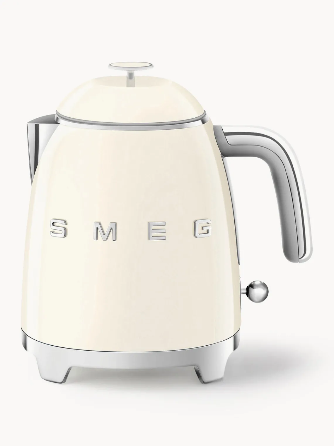 Sale Smeg Bouilloire 50's Style, 800 mL Blanc cassé, haute brillance