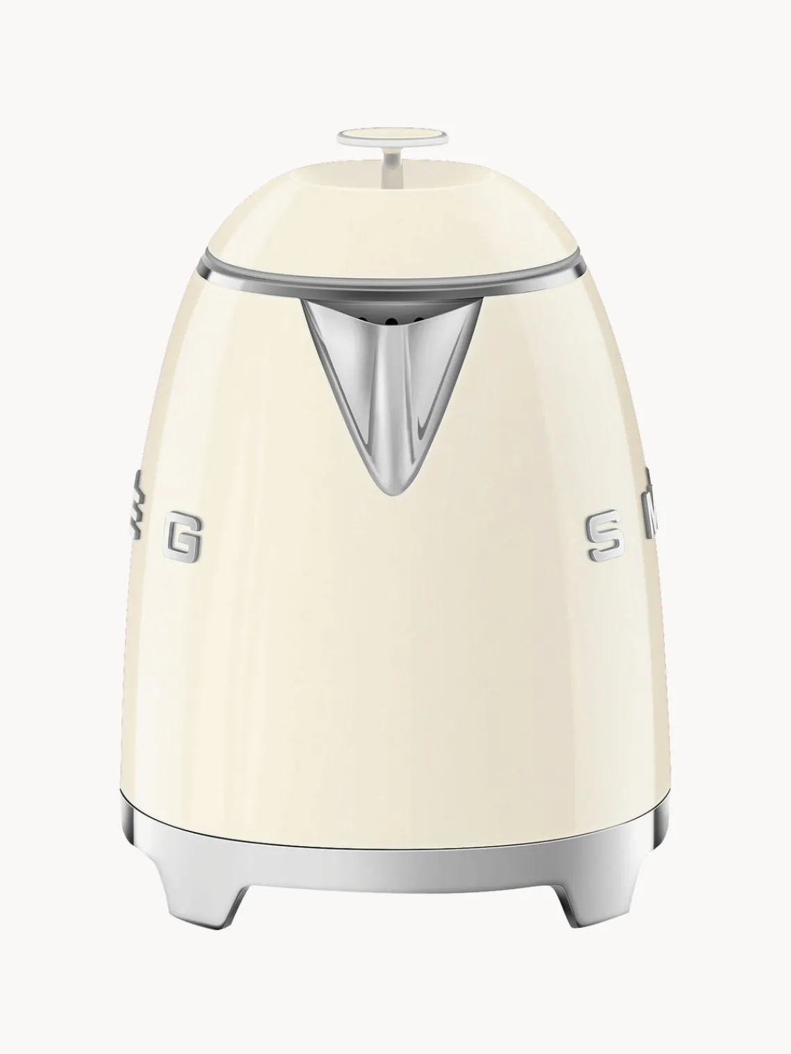 Sale Smeg Bouilloire 50's Style, 800 mL Blanc cassé, haute brillance