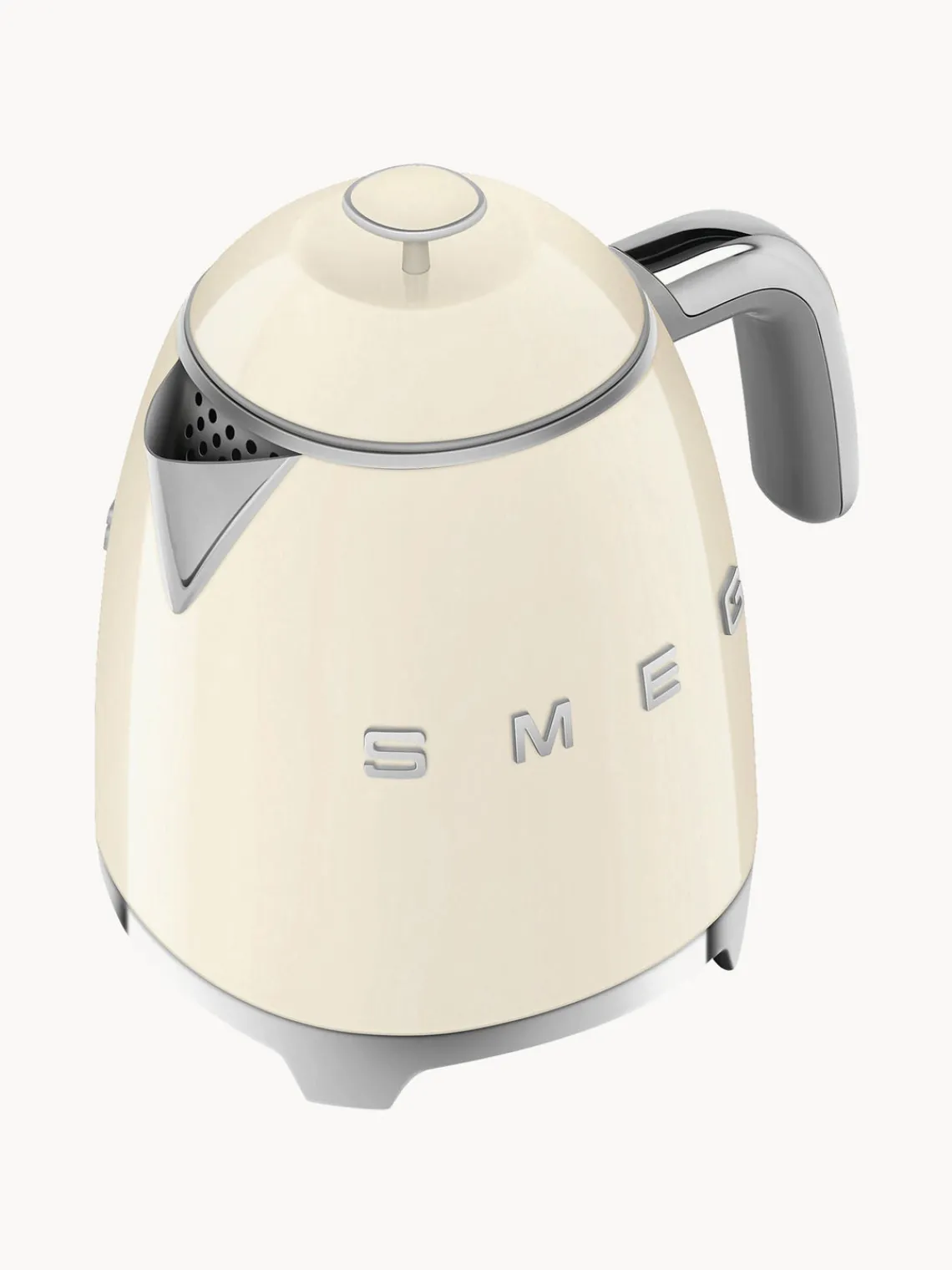 Sale Smeg Bouilloire 50's Style, 800 mL Blanc cassé, haute brillance