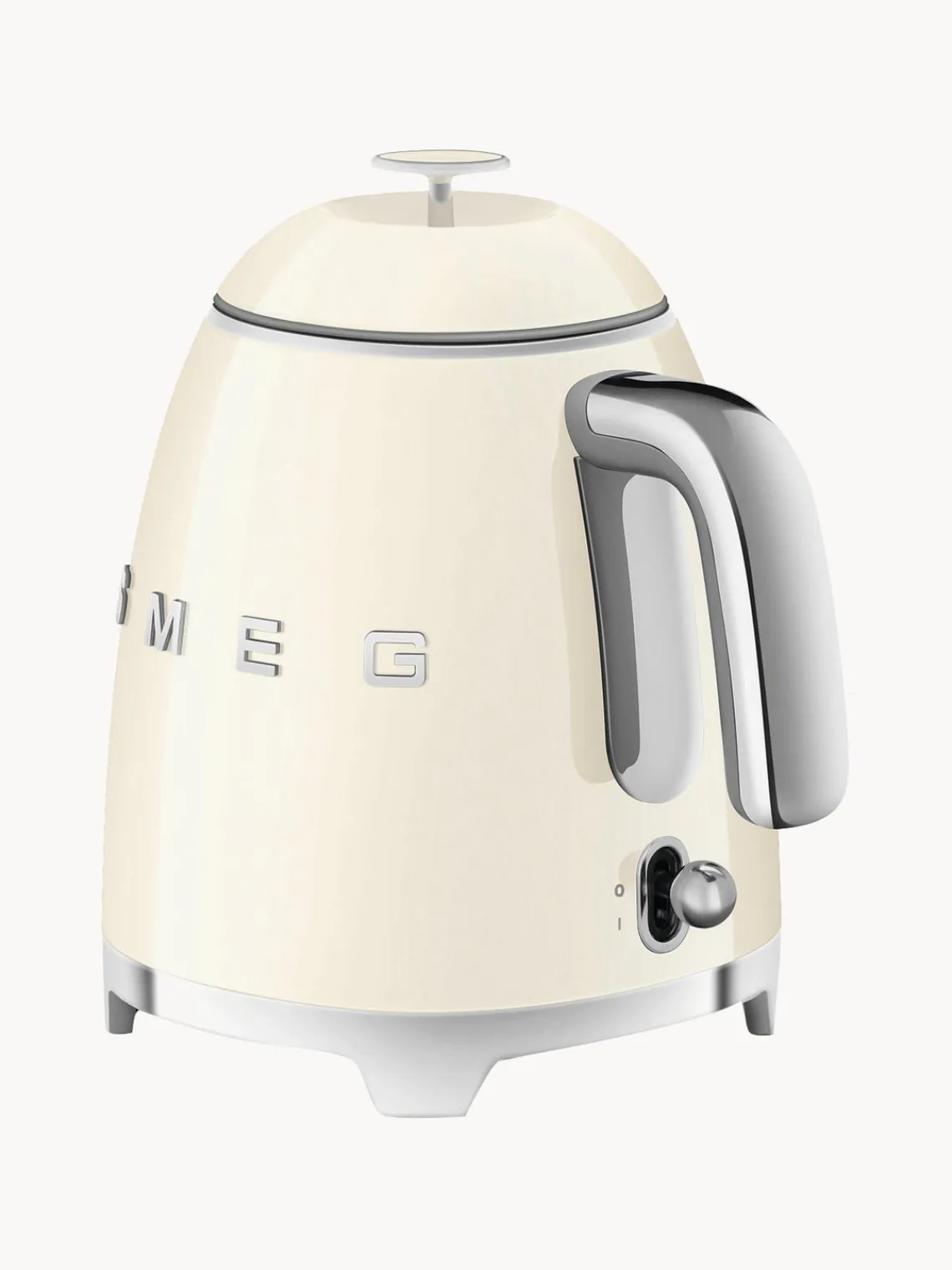 Sale Smeg Bouilloire 50's Style, 800 mL Blanc cassé, haute brillance