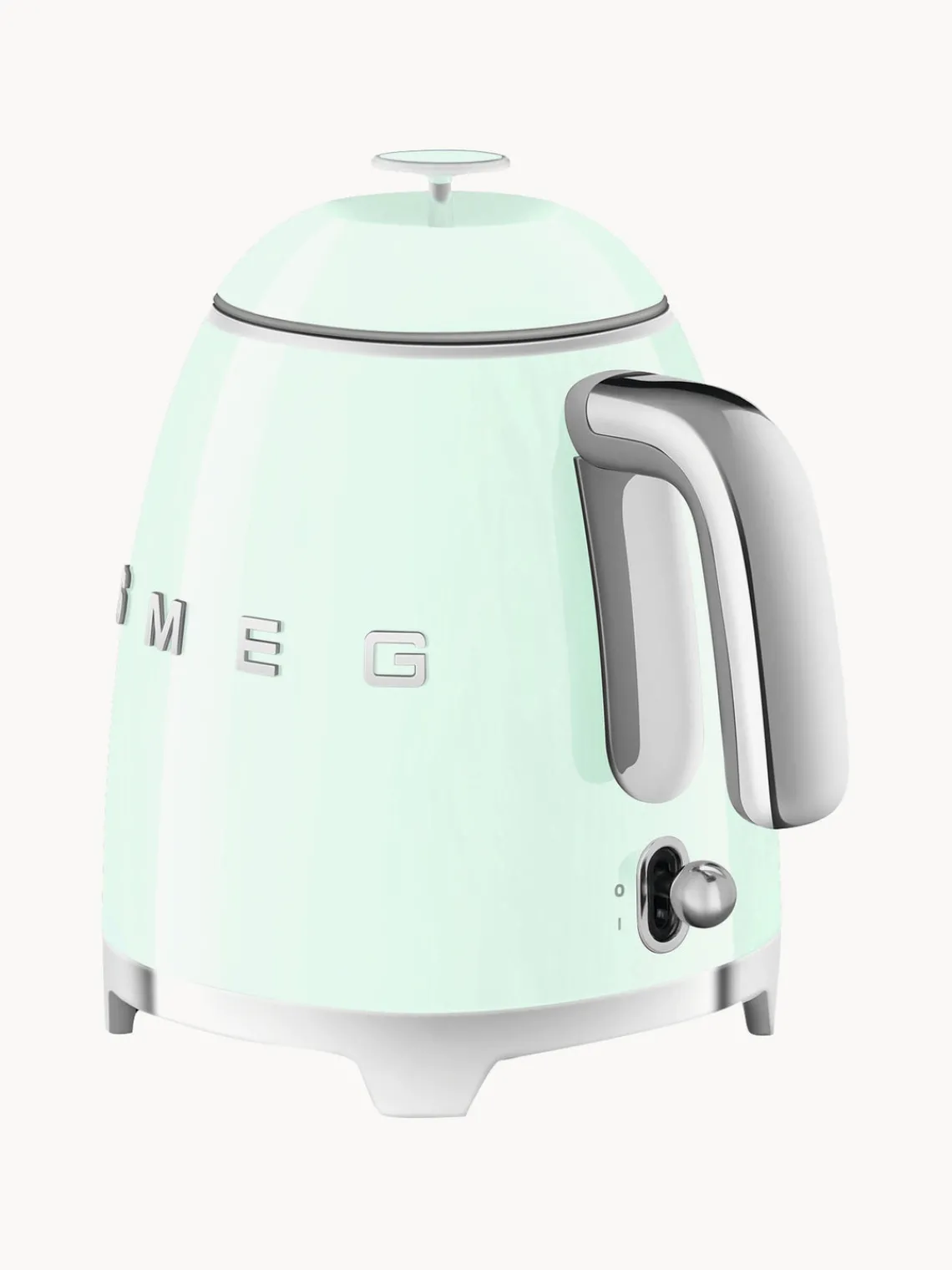 Clearance Smeg Bouilloire 50's Style, 800 mL Vert menthe, haute brillance