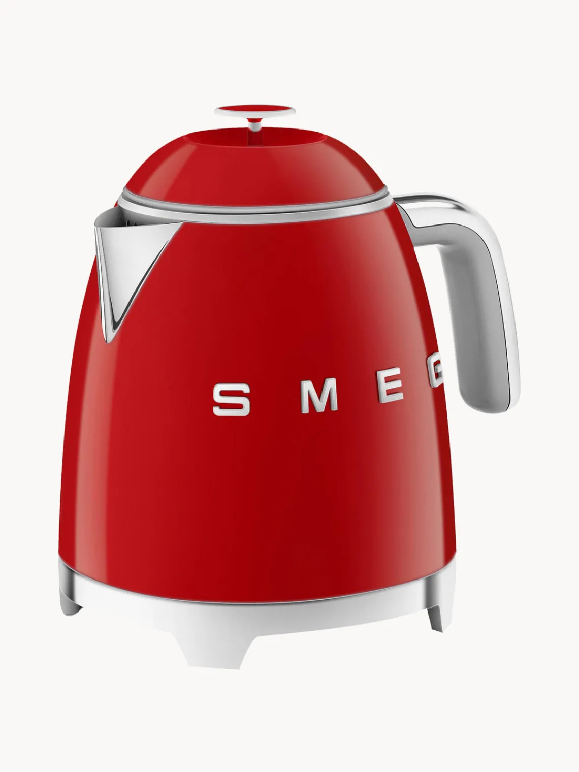 Hot Smeg Bouilloire 50's Style, 800 mL Rouge, haute brillance