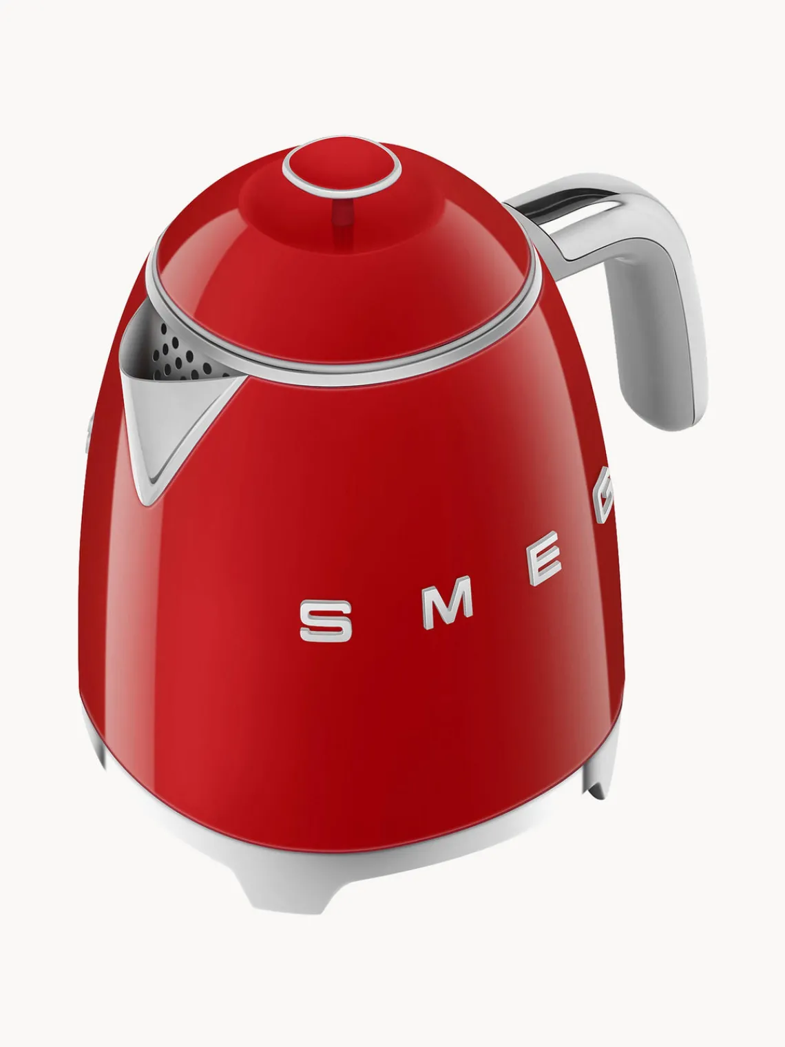 Hot Smeg Bouilloire 50's Style, 800 mL Rouge, haute brillance