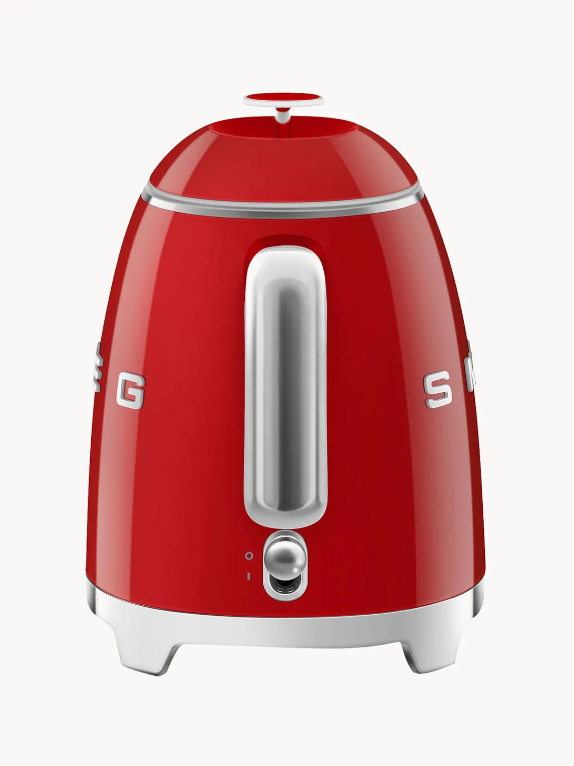 Hot Smeg Bouilloire 50's Style, 800 mL Rouge, haute brillance