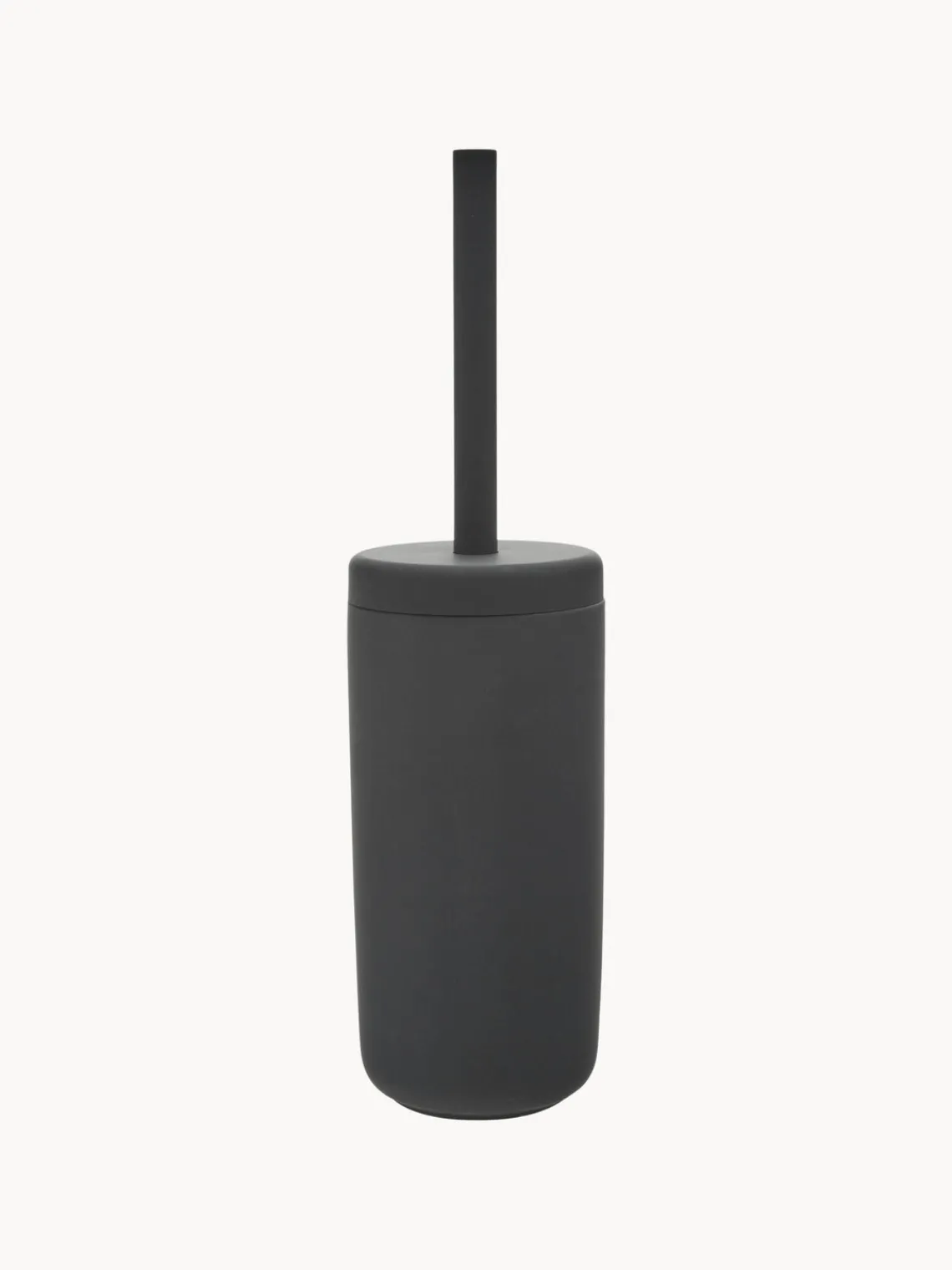 Online Zone Denmark Brosse pour WC avec récipient Omega Noir
