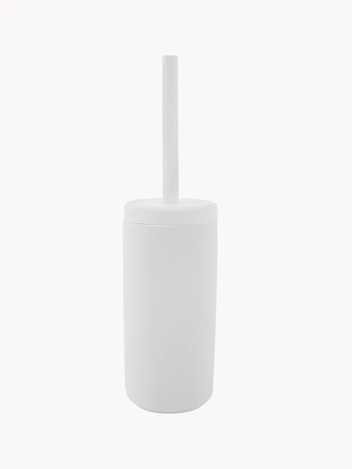 Clearance Zone Denmark Brosse pour WC avec récipient Omega Blanc