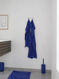 Outlet Zone Denmark Brosse pour WC avec récipient Omega Bleu roi